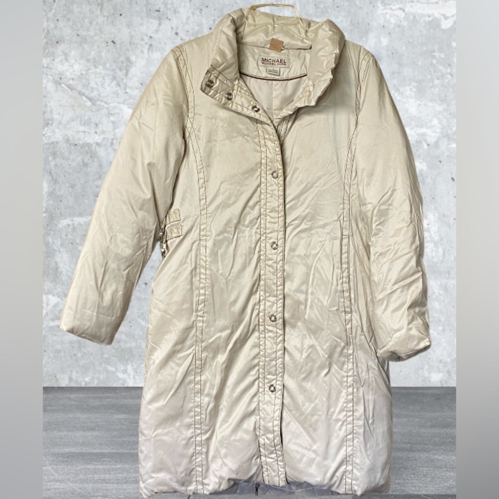 Michael Kors Down Coat Ivory Sz S